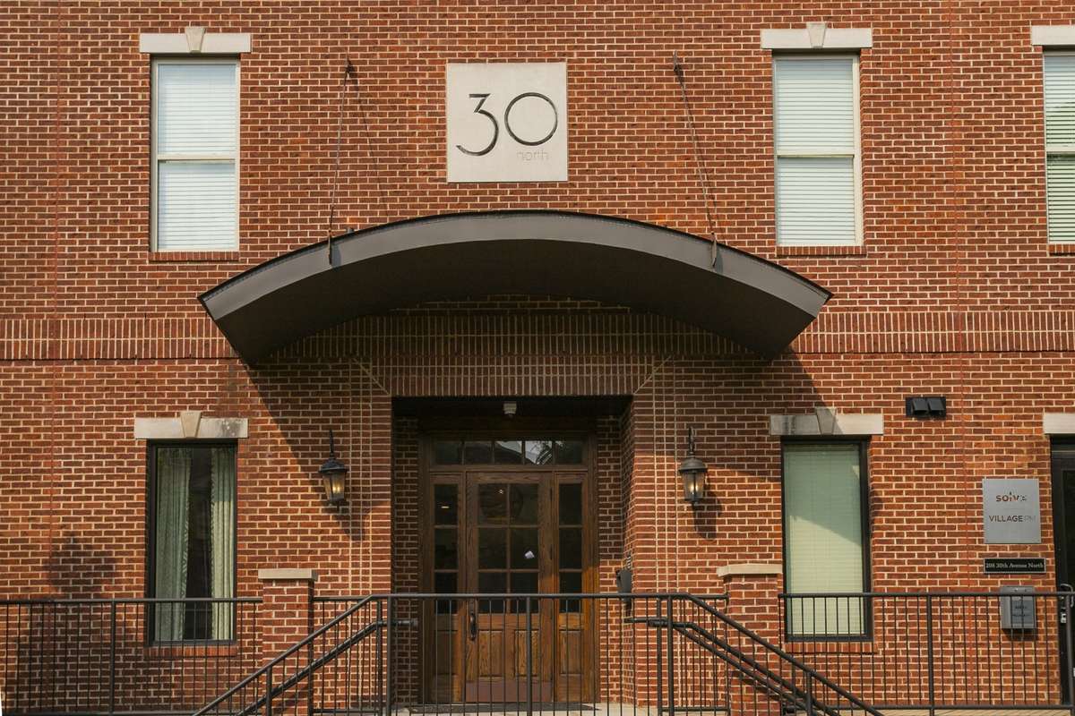 Welcome to the Lofts At 30th front entry.