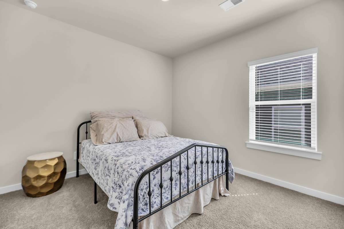 Bedroom 2 at the front of the house