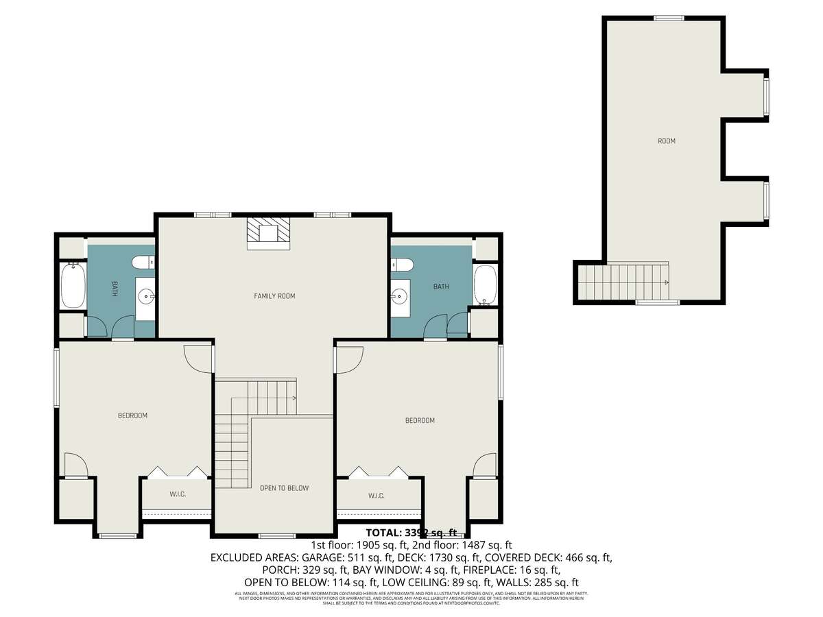 Upper Level Floor Plan
