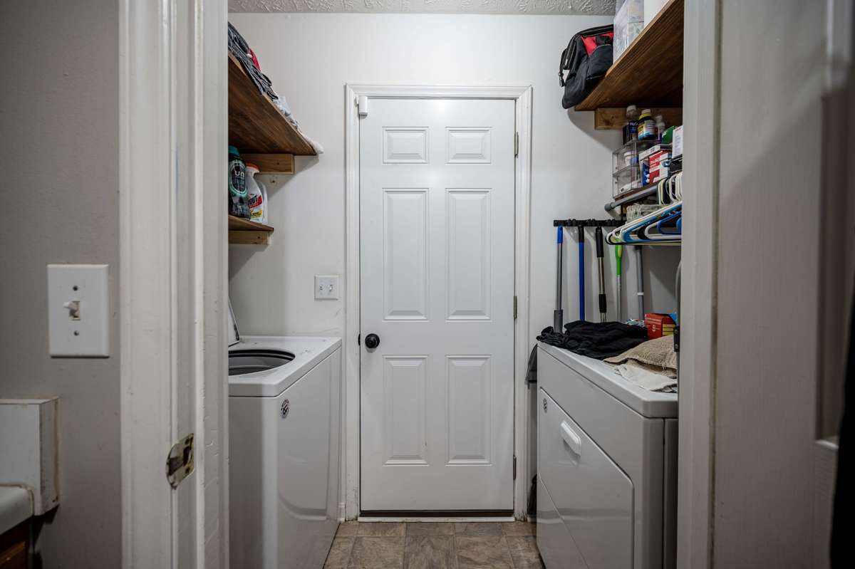 Laundry Room with Storage