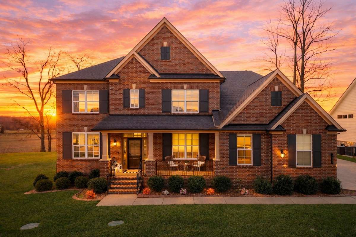 Incredible sunsets overlooking the peace and tranquility of the Arrington countryside