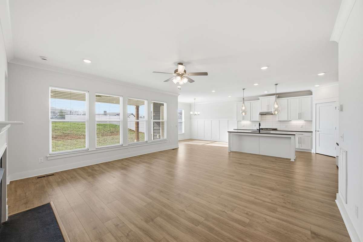 Great room is extra big for all of your furniture!