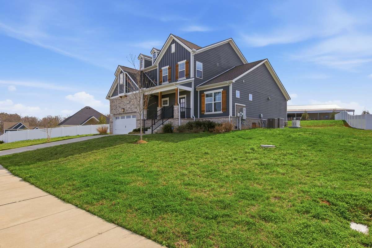 Spacious .47 acre yard for plenty of space to roam! Only 3 years young!