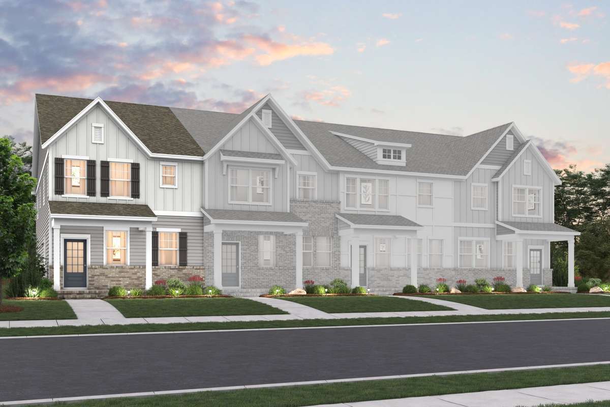 This home is an end unit townhome