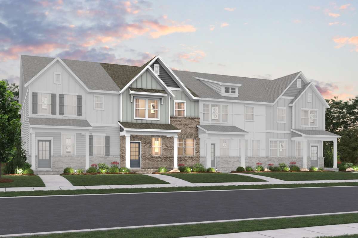 Example of the exterior elevation style of this home