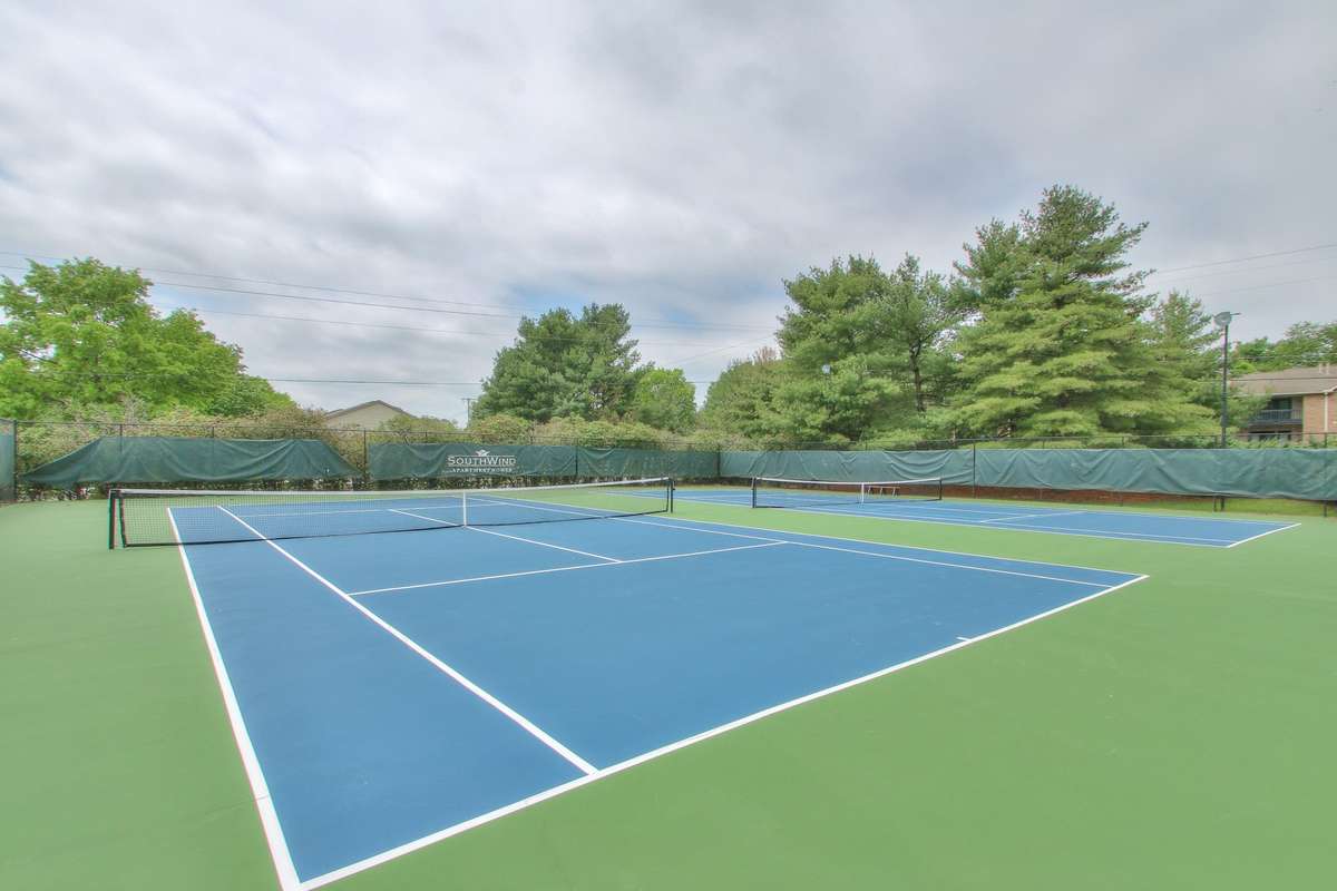 Tennis courts