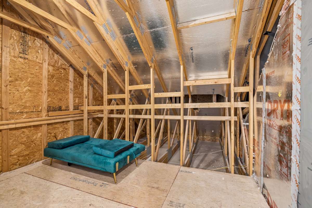 Storage space upstairs
