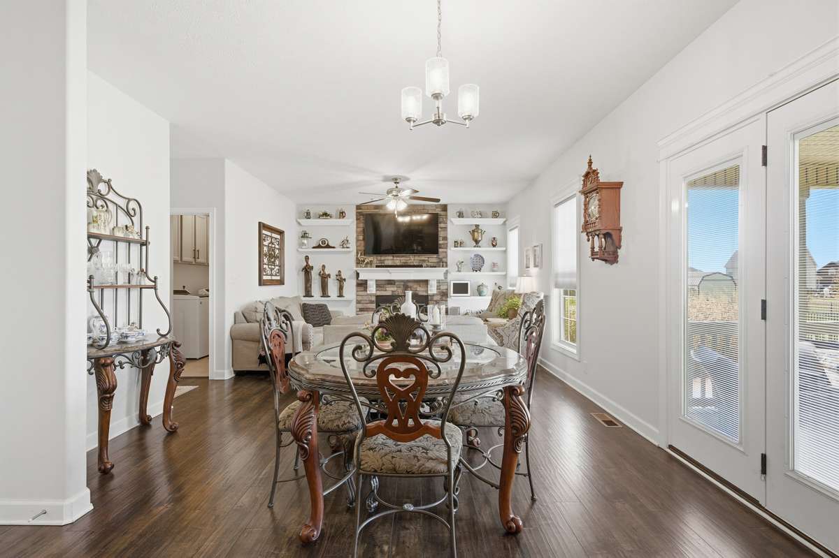 Open concept kitchen