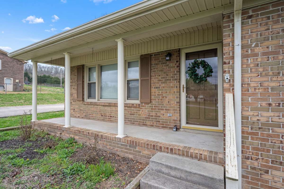 Walk up to your rocking chair front porch!