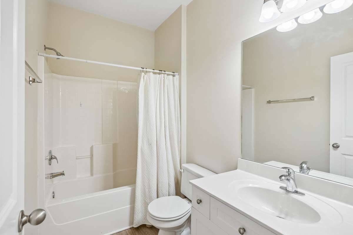 Secondary bathroom