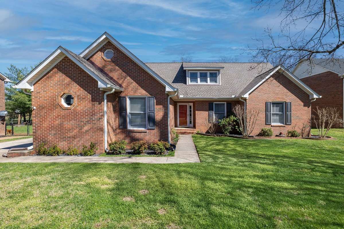 This is a beautifully custom built, one owner, brick home in Hunters Glen subdivision.  Since the owner was the builder, you will find many custom features in this home.