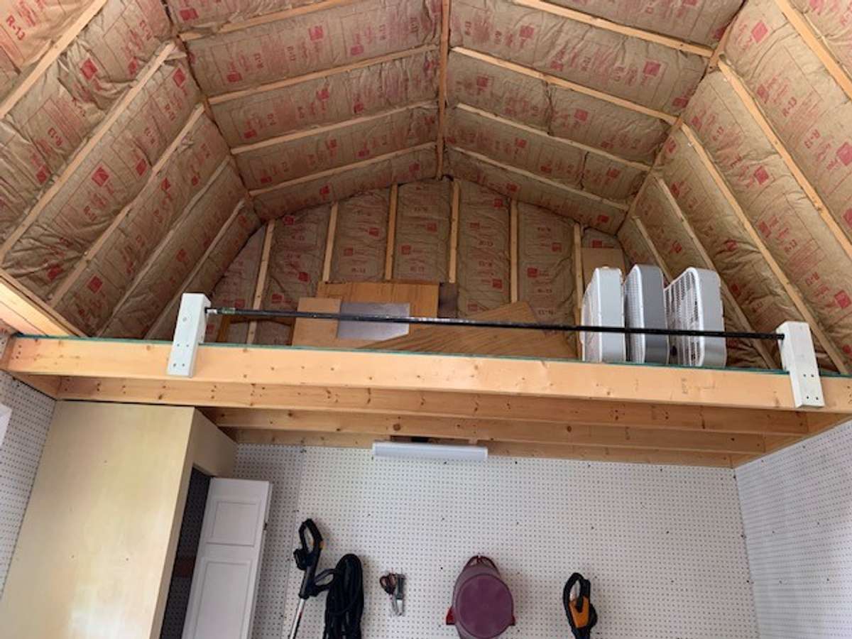 The extra space above on both sides is perfect for keeping everything easily accessible & out of the way.