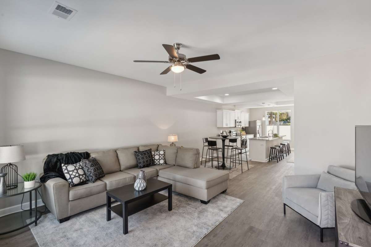 Photo is of different unit, identical interior.