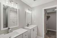 Photo is of different unit, identical interior.