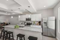 Photo is of different unit, identical interior.