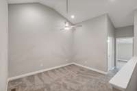 Photo is of different unit, identical interior.