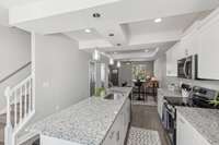 Photo is of different unit, identical interior.