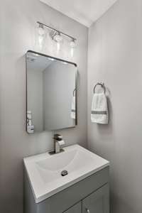Photo is of different unit, identical interior.