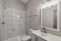Photo is of different unit, identical interior.