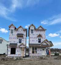 216 is on the right - an end unit with larger porch and additional windows.