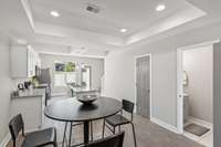 Photo is of different unit, identical interior.