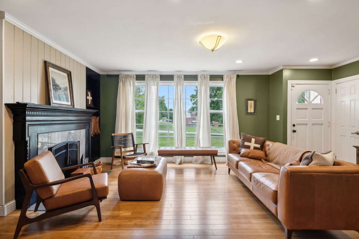 Large picture window