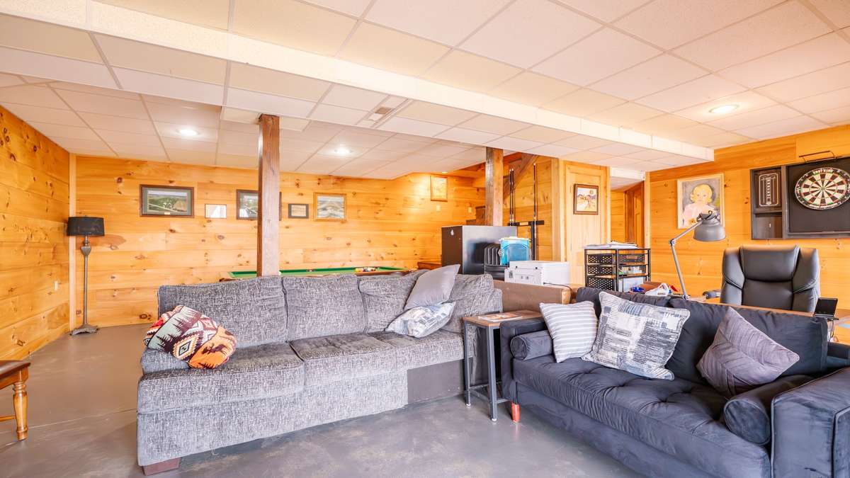 Lower Living Area