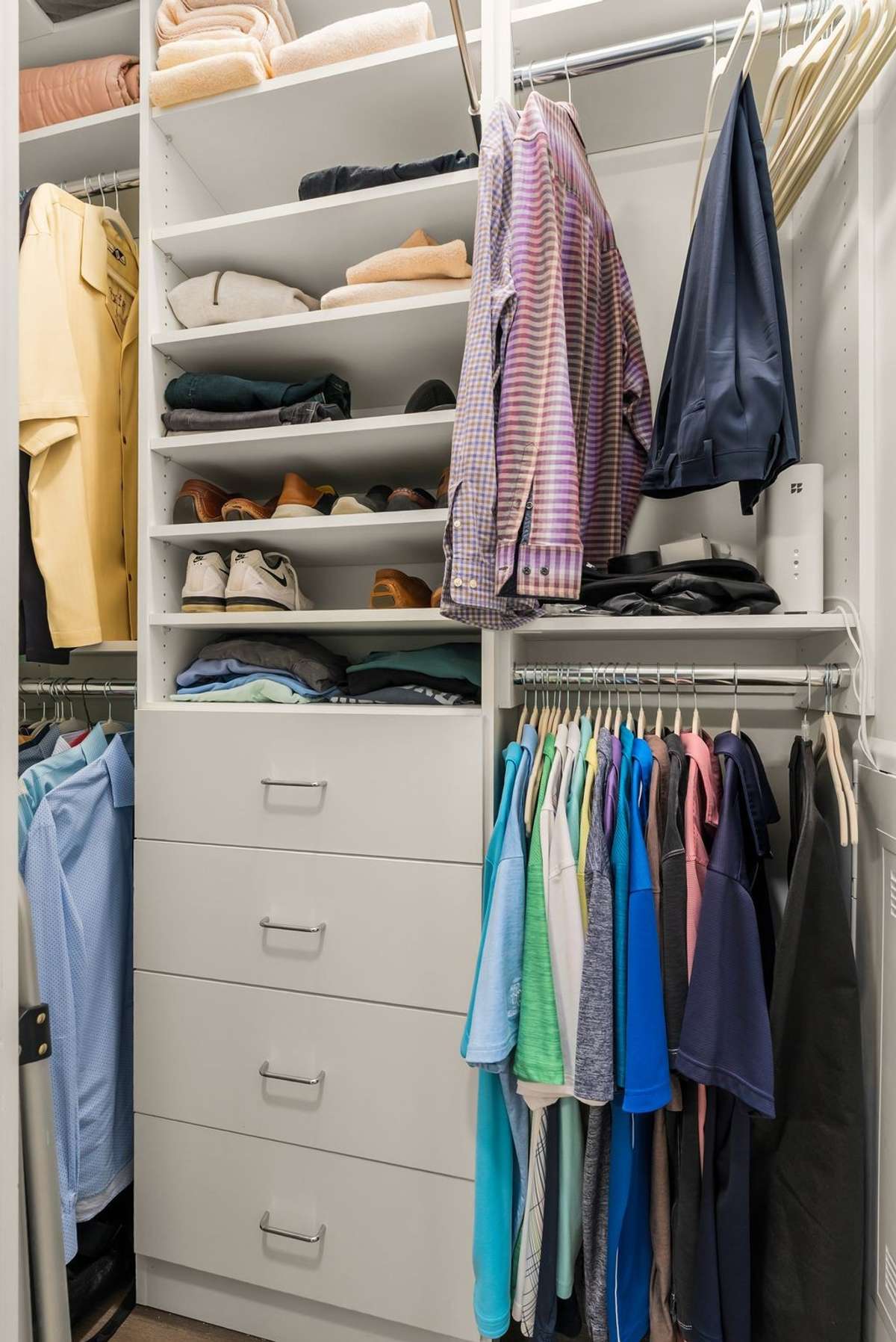 Custom closet build-out