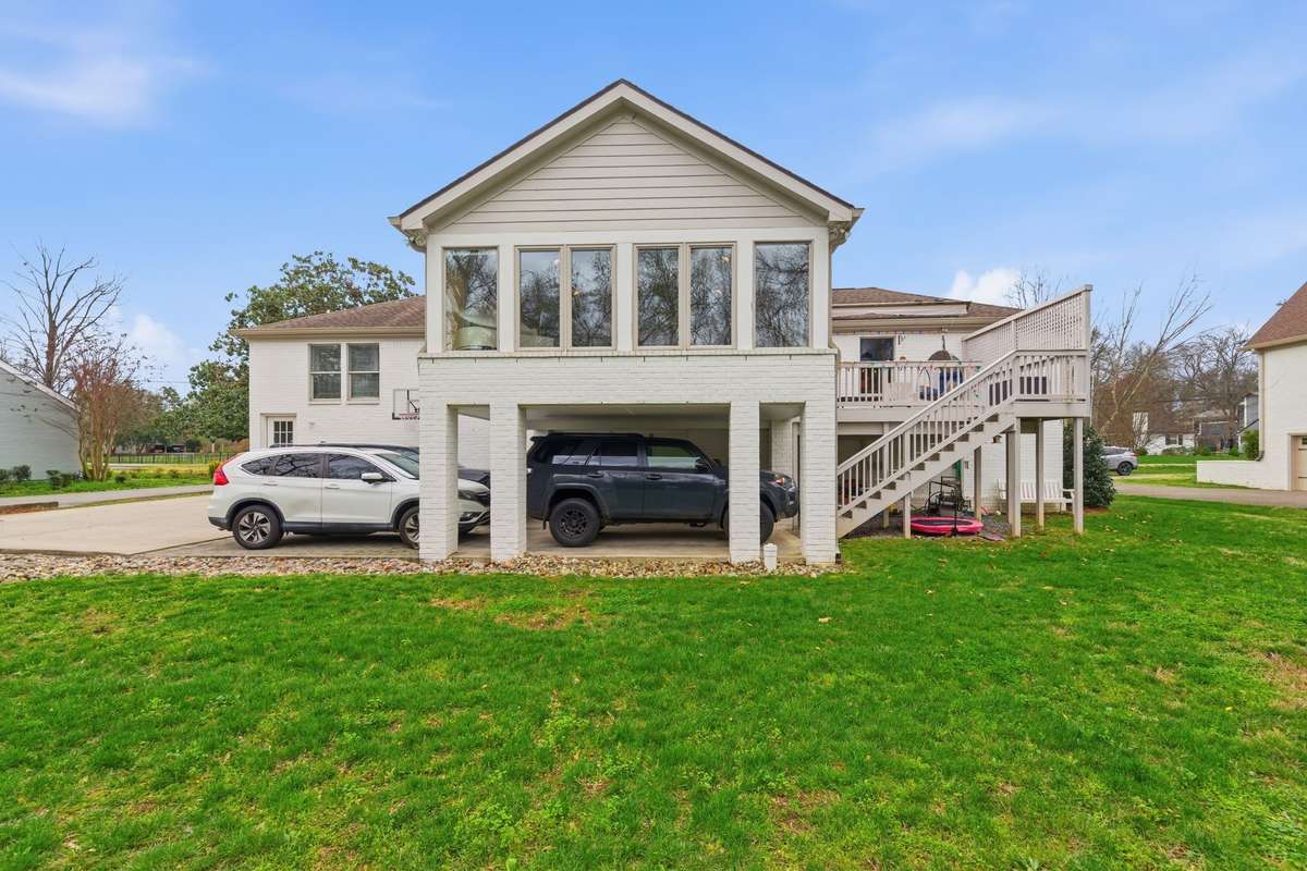 Plenty of parking in front and back of home...and TONS of storage too!  All of this on a quiet dead-end street walkable to all that Green Hills has to offer!  Come take a look when you can!  You won't be disappointed!