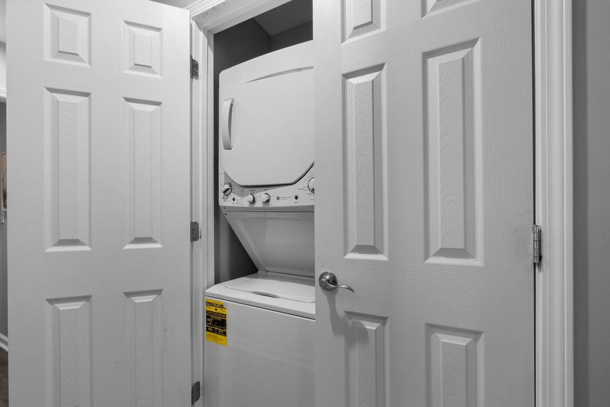 Laundry room on first level