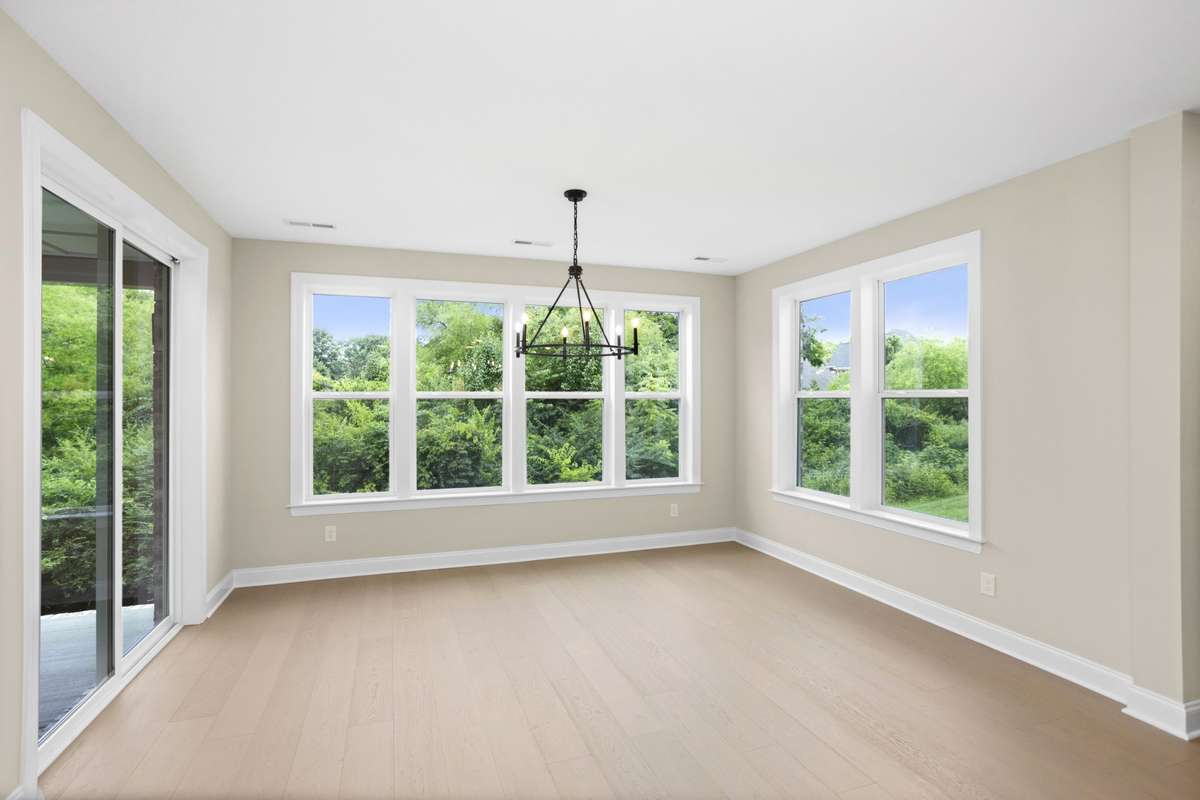 Dining area off the kitchen