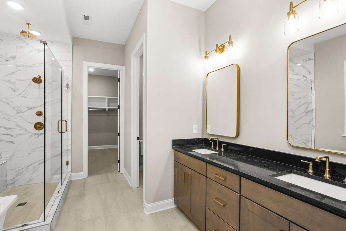 Master Bathroom and Master Closet