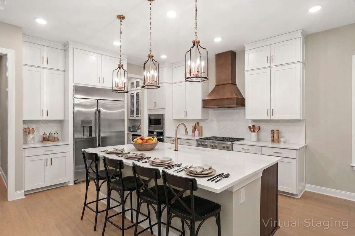 Staged Kitchen