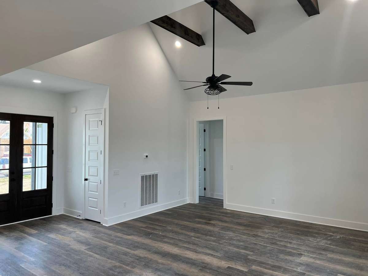 Photo is an example of same house built in another location. Colors and design may change