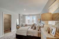 Photos are of our model home.  Some decorator items are not included.