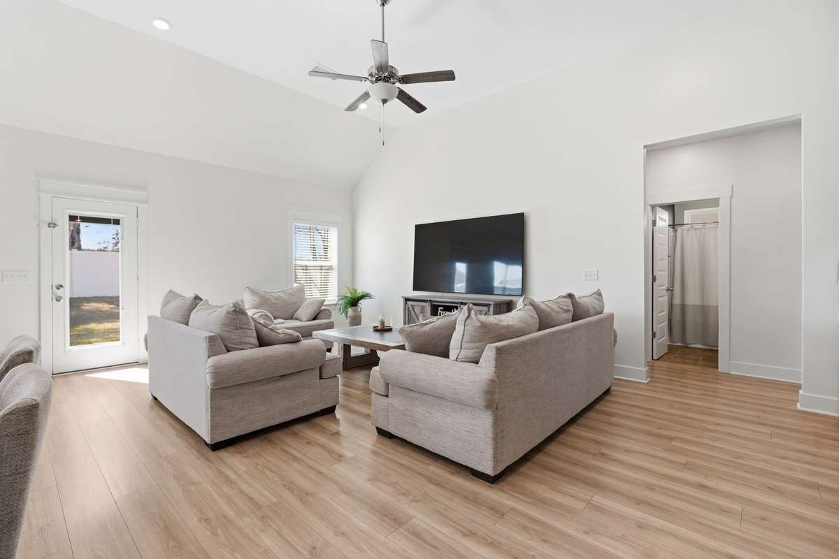 Large, open, and cozy!