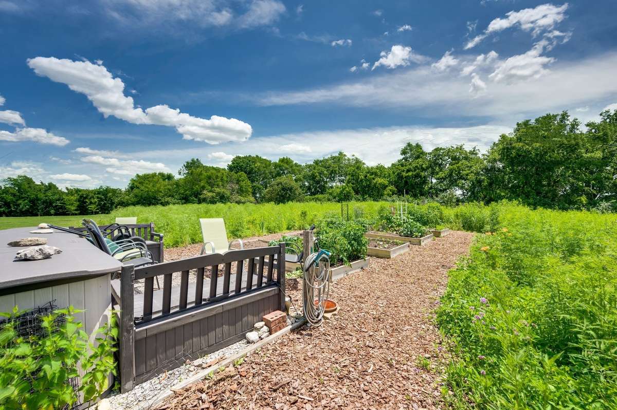 Neighborhood garden and butterfly meadow