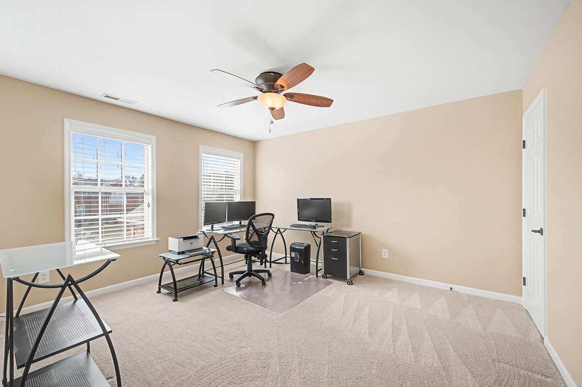 Bedroom #3 is the brightest room in the home, enjoying southern exposure!