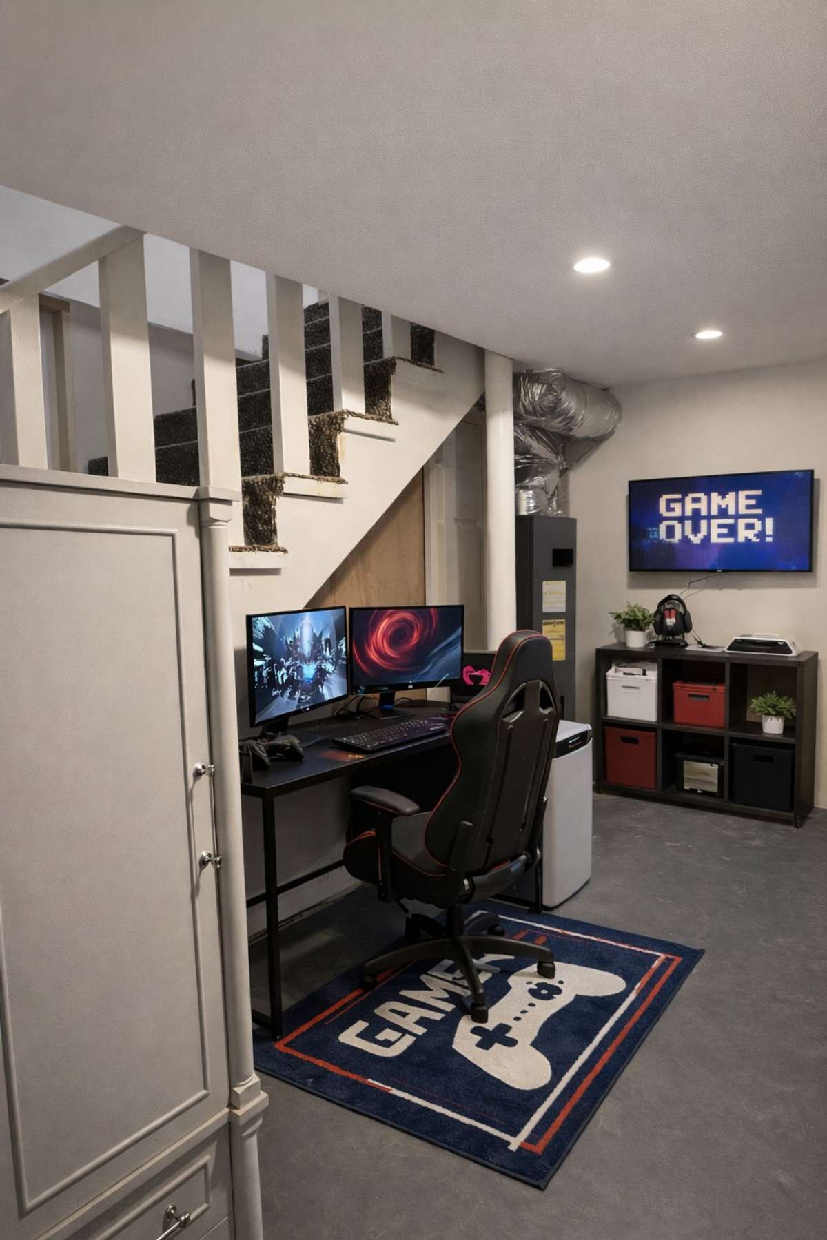 Basement Image (This photo has been virtually enhanced)