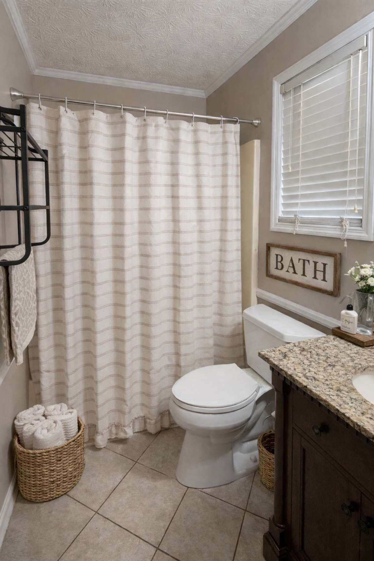 Master Bath Image (This photo has been virtually enhanced)