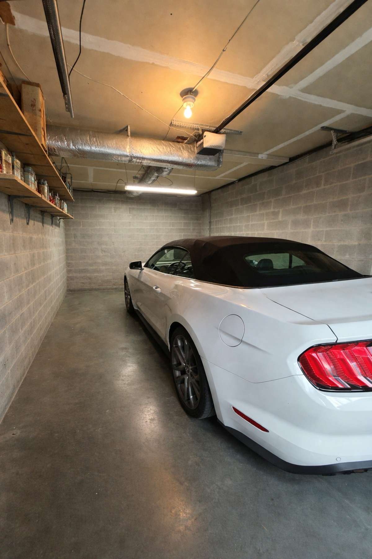 Garage Image (This photo has been virtually enhanced)