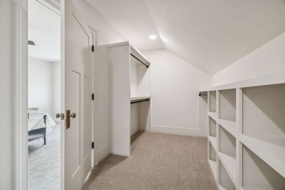 Large walk in closet