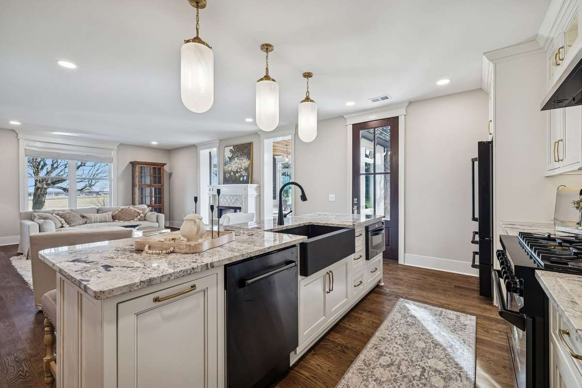 Kitchen with updated appliances