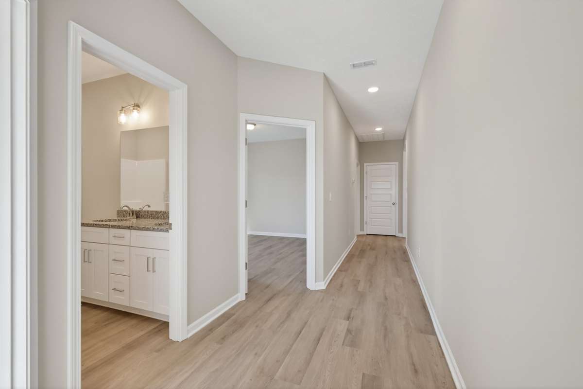 Foyer/ Guest Bedrooms & Bathrooms