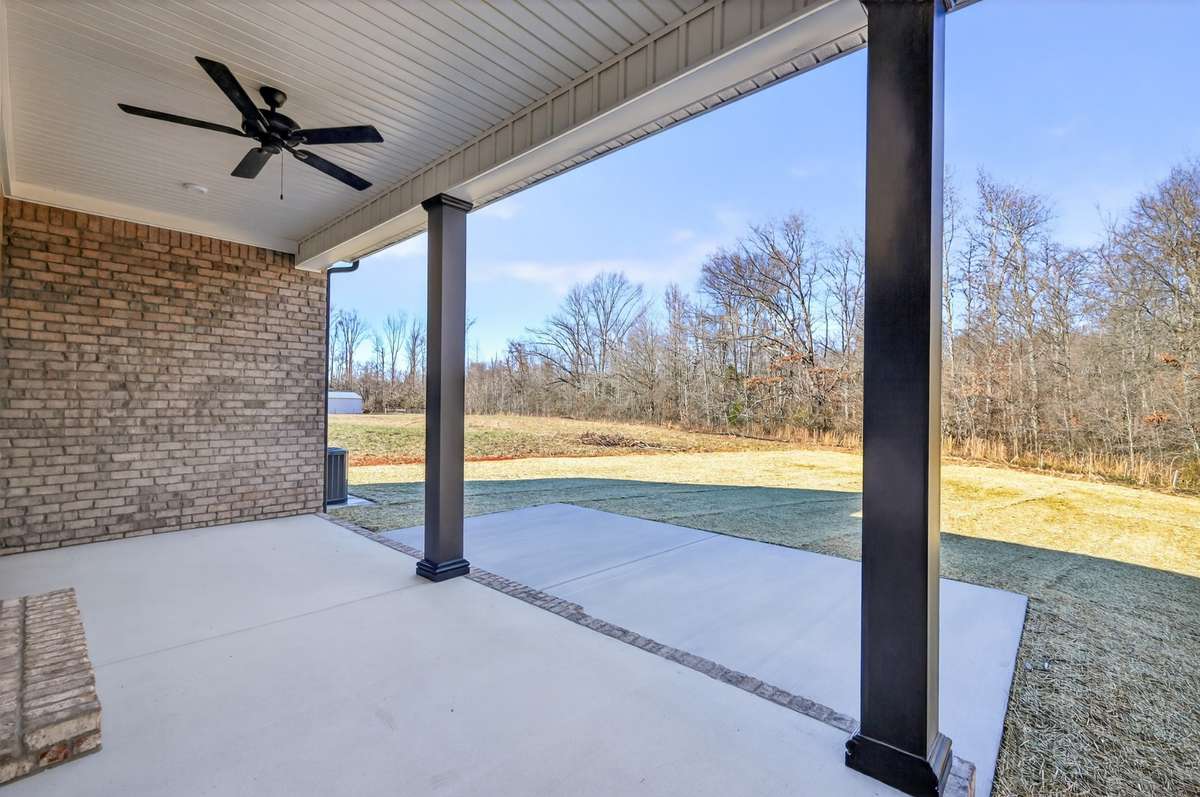 Covered Back Patio