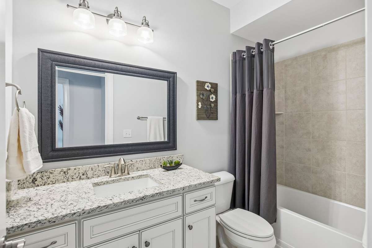 Upstairs hall bath