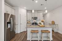 Virtual staging
