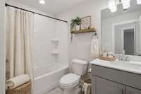 Virtual staging