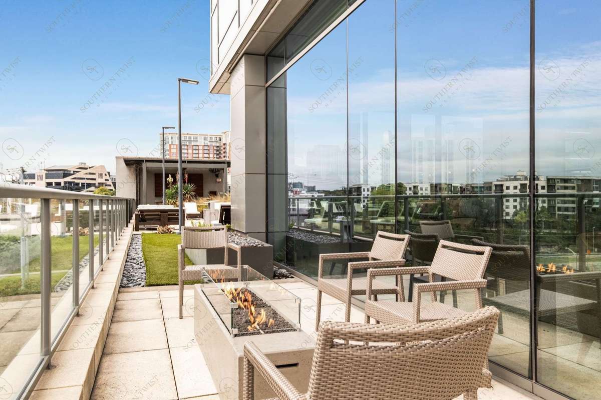 A New fire pit off the clubroom area perfect for those crisp fall nights