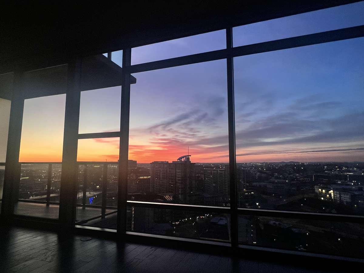 Amazing views from your living space each morning